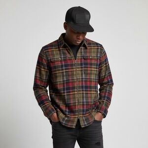 7️⃣Chaps Men's Plaid Zip Up light Jacket